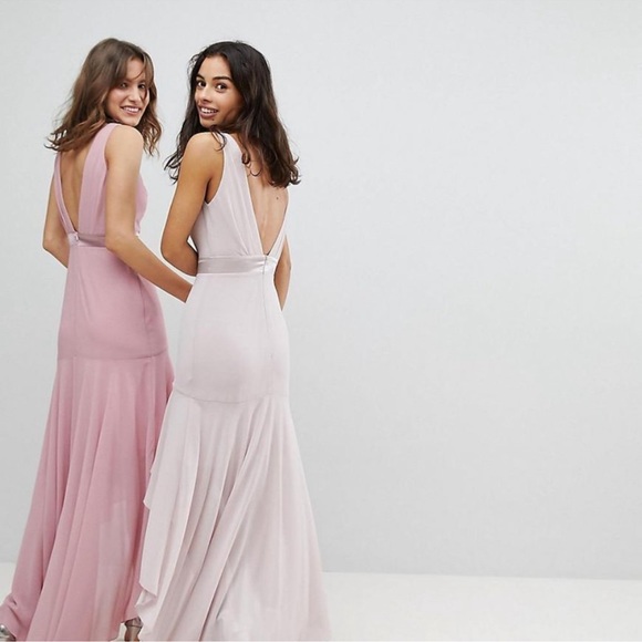 Asos wedding or bridemaids dress US 12 - Picture 2 of 8